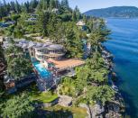 <p>No. 10: <a rel="nofollow noopener" href="http://www.shirleysun.ca/blog/listing-portfolio/isleview-road-waterfront/" target="_blank" data-ylk="slk:6935 Isleview Rd. West Vancouver, B.C.;elm:context_link;itc:0;sec:content-canvas" class="link ">6935 Isleview Rd. West Vancouver, B.C.</a><br>List price: $23,580,000<br>This oceanfront property has a gorgeous interior, but you’ll be spending all your time on the outdoor patio, or in the pool, or strolling through the garden walk to the private patio, or soaking up rays on the sundeck…you get the idea. (Photo: Shirley Sun) </p>
