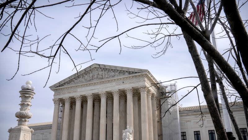 The Supreme Court is seen on Thursday, Feb. 22, 2024, in Washington.