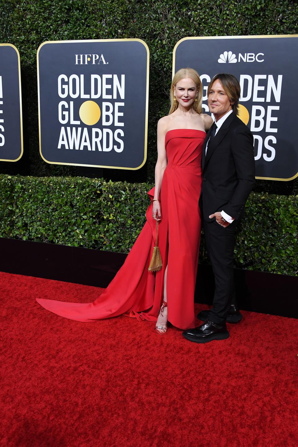 Nicole Kidman and Keith Urban golden globes