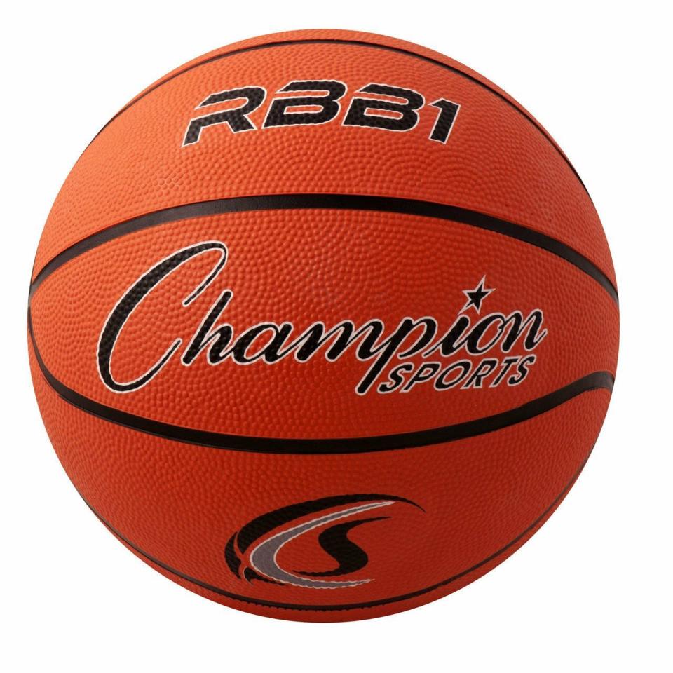 5) Champion Sports Rubber Intermediate Basketball