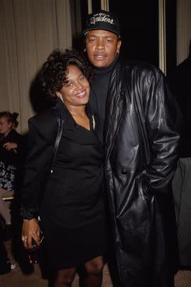 R&B singer Michel'le was only 17 when she began a relationship with Dr. Dre (who was almost six years older than her). They later got married and had a child, though they eventually split and Michel'le accused Dre of beating her so badly that she had to get plastic surgery on her nose to repair the damage.