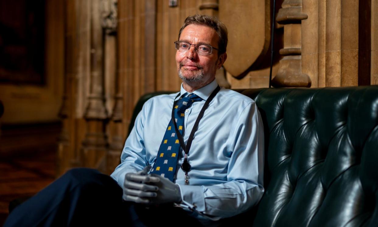 <span>MP Craig Mackinlay was admitted to hospital in September after being diagnosed with septic shock.</span><span>Photograph: Jordan Pettitt/PA</span>