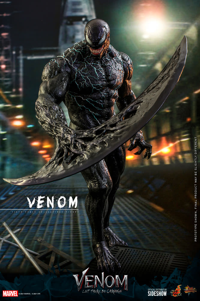 Venom with weaponized symbiote accessory.