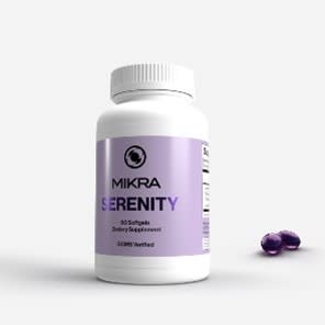 Serenity, a natural supplement for the relief of symptoms of anxiety based on the clinically studied extract of lavender oil, comes with a 30-day supply in every bottle.