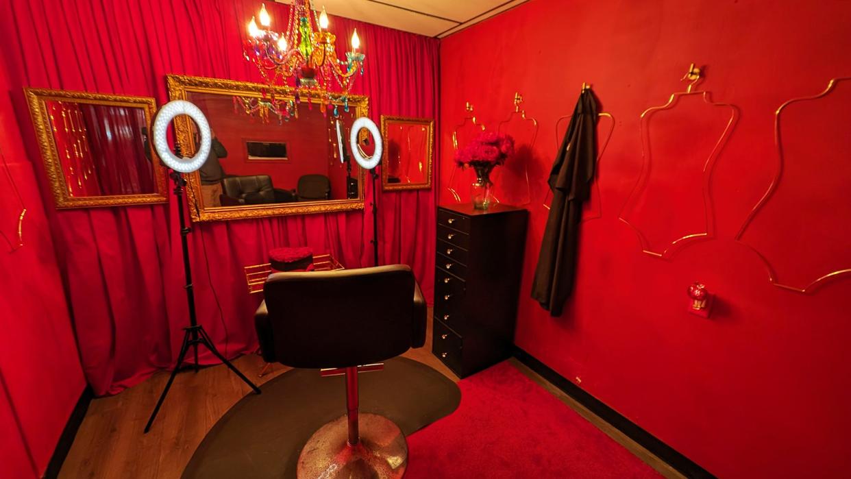 The Red Room at Inside Confidence Boutique at 225 S. George Street in York where women can find a personal touch.