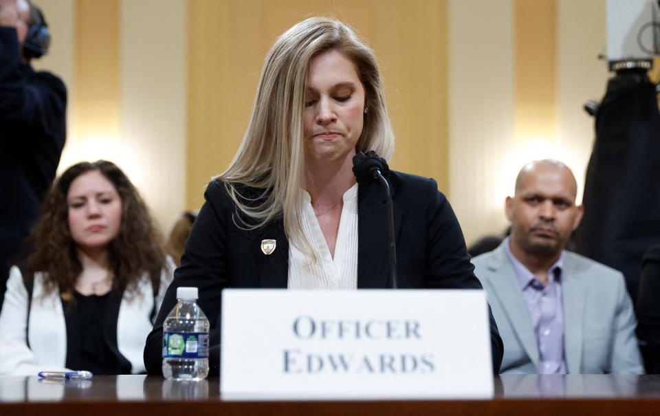 Capitol Police Officer Caroline Edwards