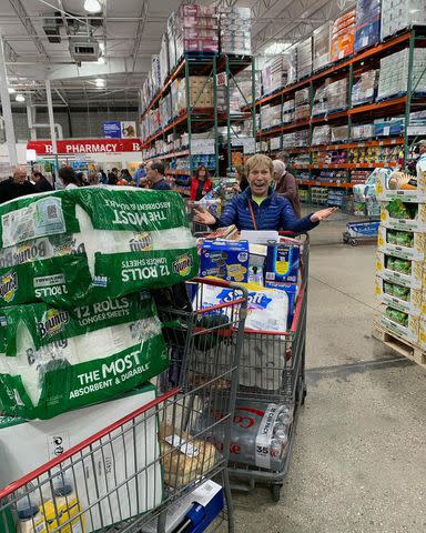 <p>Barbara Corcoran/ Instagram</p> Barbara Corcoran goes to Costco