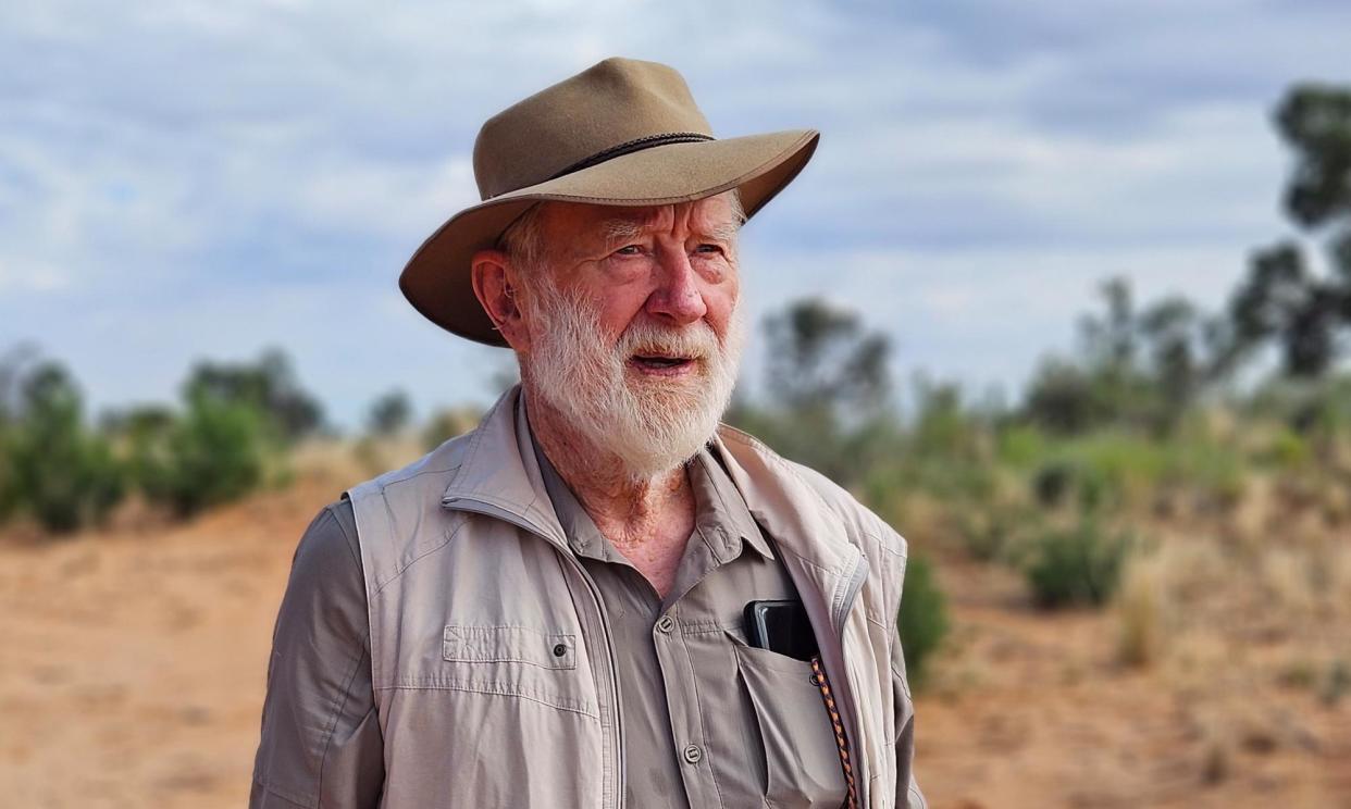 <span>‘We saw unfolding before our eyes this remarkable testimony to human antiquity’: geologist Jim Bowler, 94, remembers discovering the Mungo Man remains 50 years ago. </span><span>Photograph: Jenny Bowler</span>