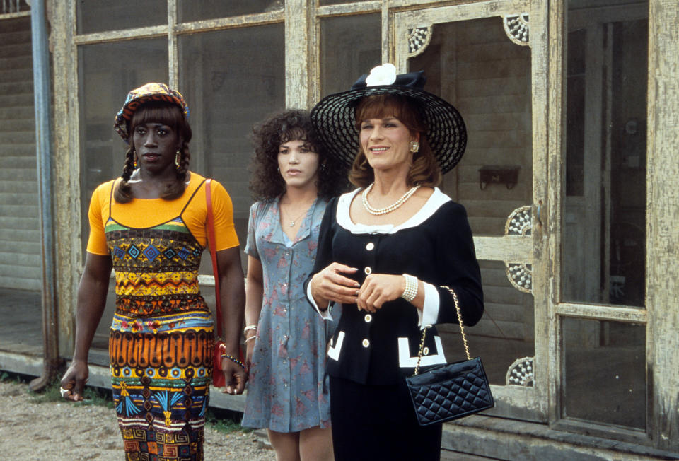 Wesley Snipes And Patrick Swayze In 'To Wong Foo Thanks for Everything, Julie Newmar' (Archive Photos / Getty Images)