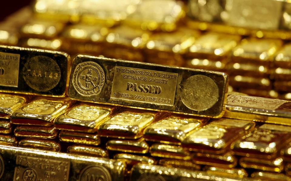 The gold price has spiked - REUTERS