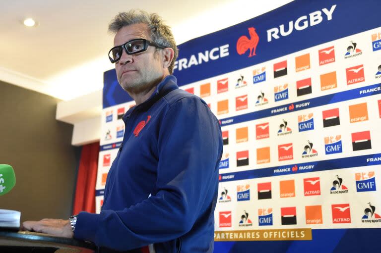 Fabien Galthié, el entrenador de Les Bleus