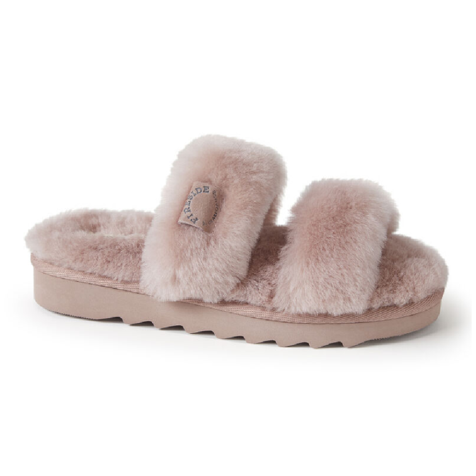 <p><a href="https://go.redirectingat.com?id=74968X1596630&url=https%3A%2F%2Fwww.dearfoams.com%2Fwomens-fireside-by-dearfoams-benalla-shearling-double-band-slide%2F31118-10347-6.html&sref=https%3A%2F%2Fwww.cosmopolitan.com%2Fstyle-beauty%2Ffashion%2Fg46126176%2Fbest-ugg-slipper-dupes%2F" rel="nofollow noopener" target="_blank" data-ylk="slk:Shop Now;elm:context_link;itc:0;sec:content-canvas" class="link ">Shop Now</a></p><p>Benalla Shearling Double Band Slide</p><p>dearfoams.com</p><p>$46.95</p>