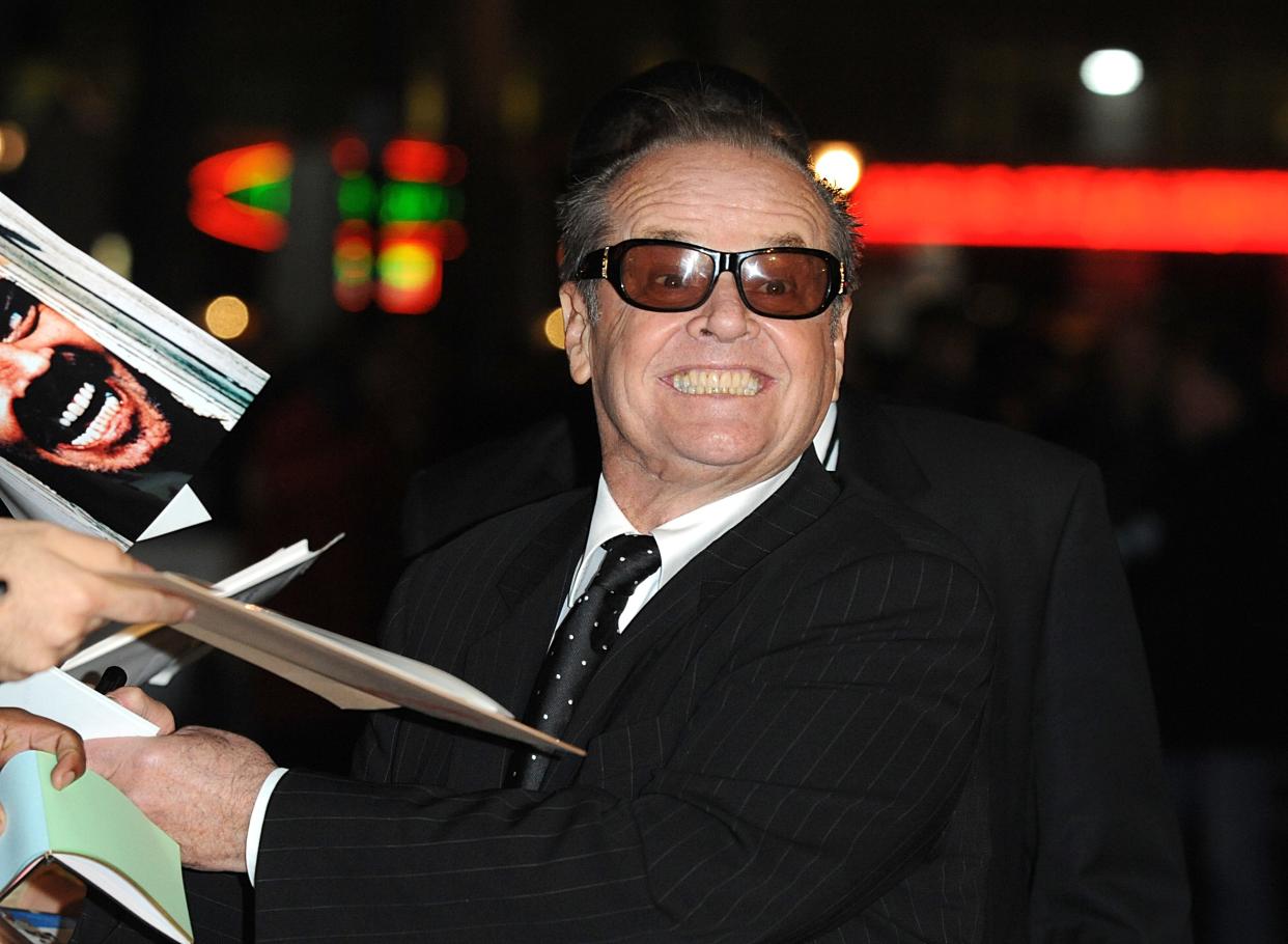 Jack Nicholson arrives for the UK Premiere of The Bucket List at the Vue West End , London   (Photo by Joel Ryan - PA Images/PA Images via Getty Images)