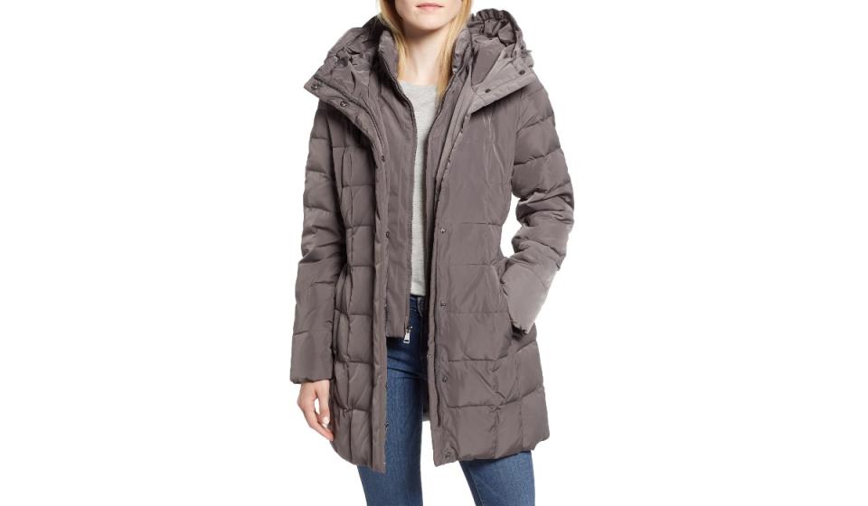 A (truly) warm coat that doesn't make you look like a snowman. (Photo: Nordstrom)