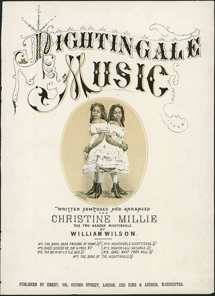 Christine and Millie's poster