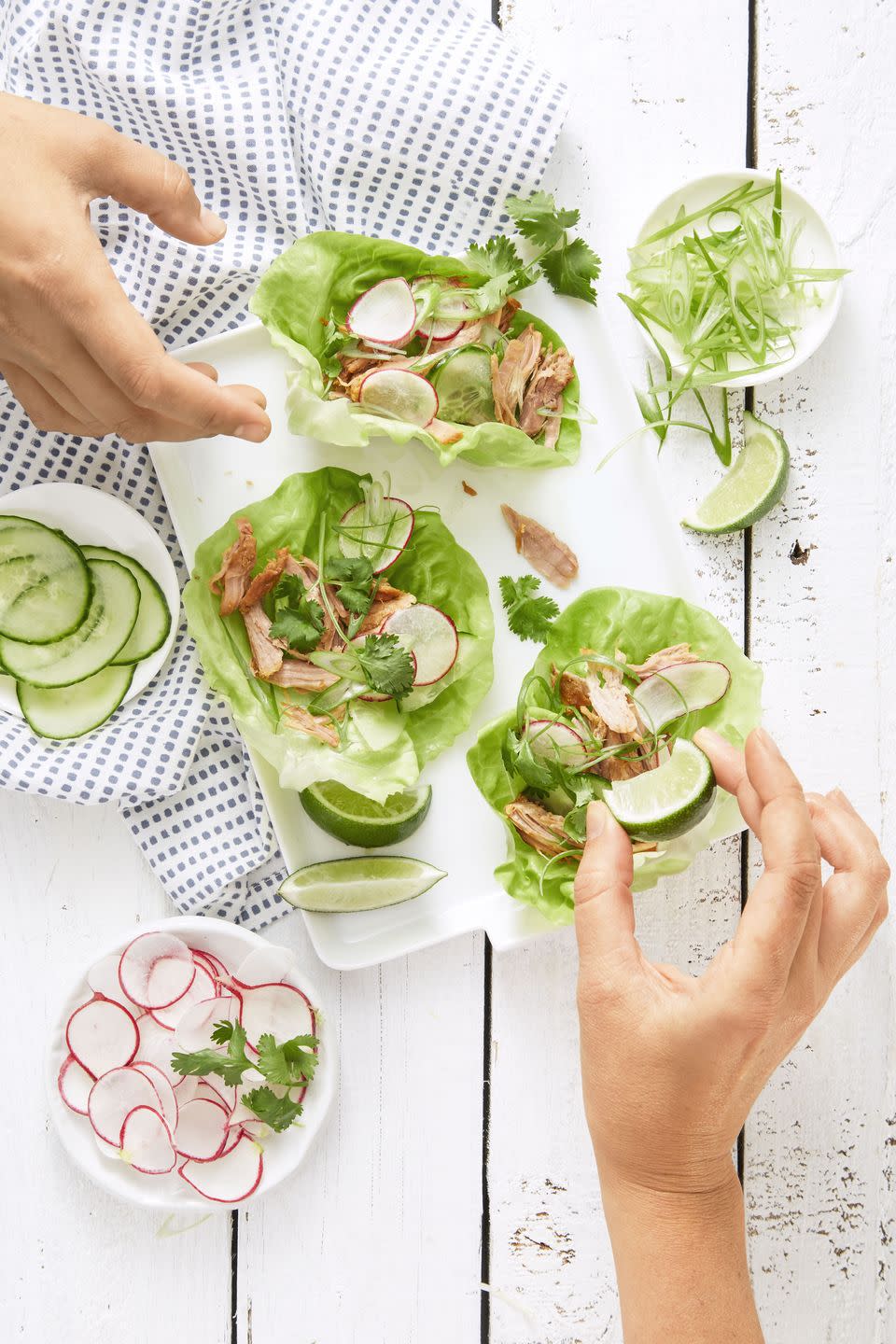 Korean Pork Lettuce Wraps