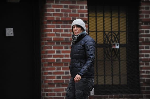 Ghislaine Maxwell, seen outside her New York City townhouse in 2015, was placed on suicide watch Friday despite not being suicidal, her attorney said. (Photo: New York Daily News via Getty Images)