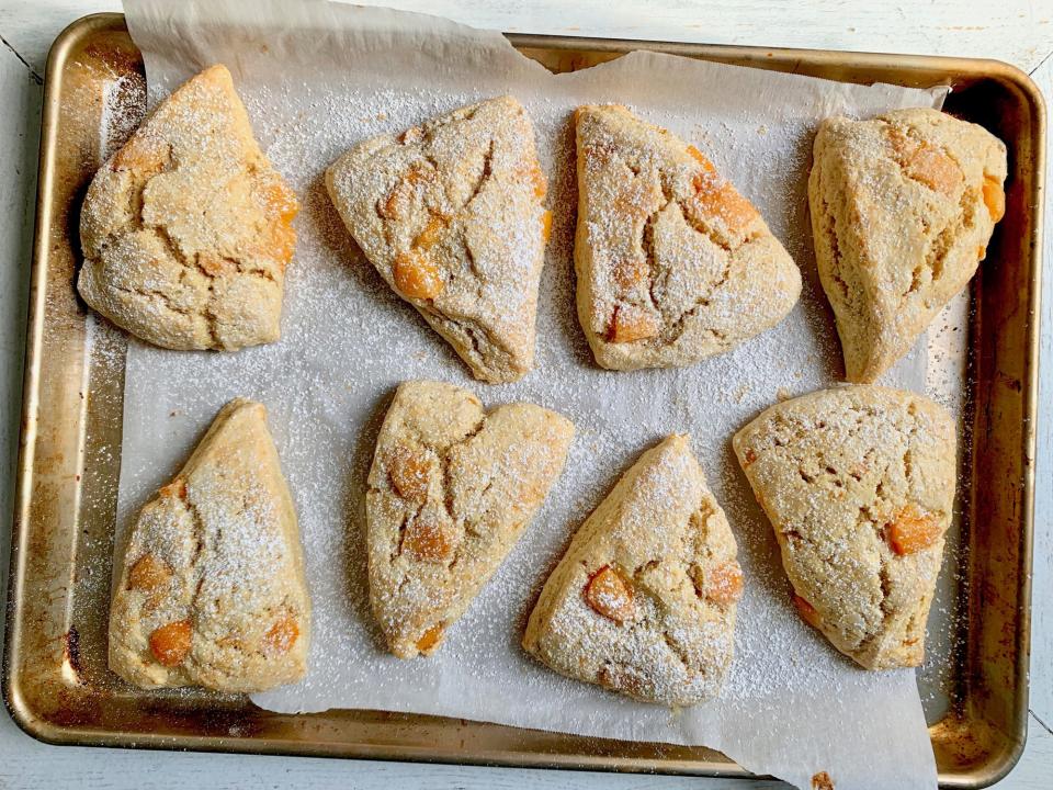 Peach Scones