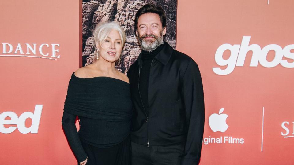 Deborra-Lee Furness and Hugh Jackman. Photo by Nina Westervelt/Variety via Getty Images.