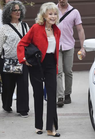 <p>GARRETT PRESS/MEGA</p> Barbara Eden in Los Angeles on May 23, 2024