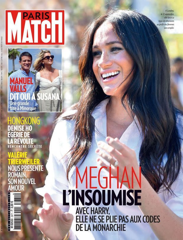 La couverture de Paris Match numéro 3671.