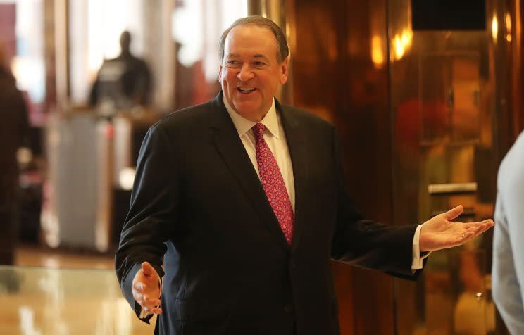 Arkansas Gov. Mike Huckabee