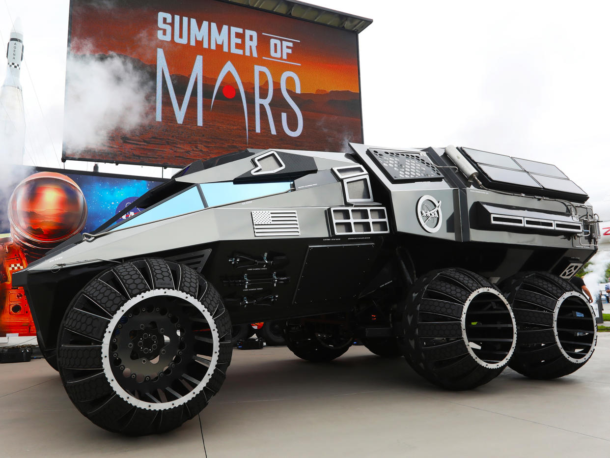 The Parker Brothers concept of a new Nasa Mars Rover: Nasa