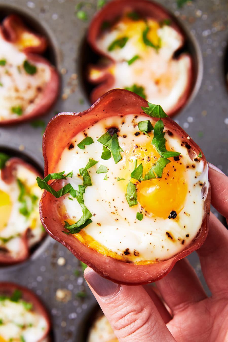 Ham & Cheese Egg Cups