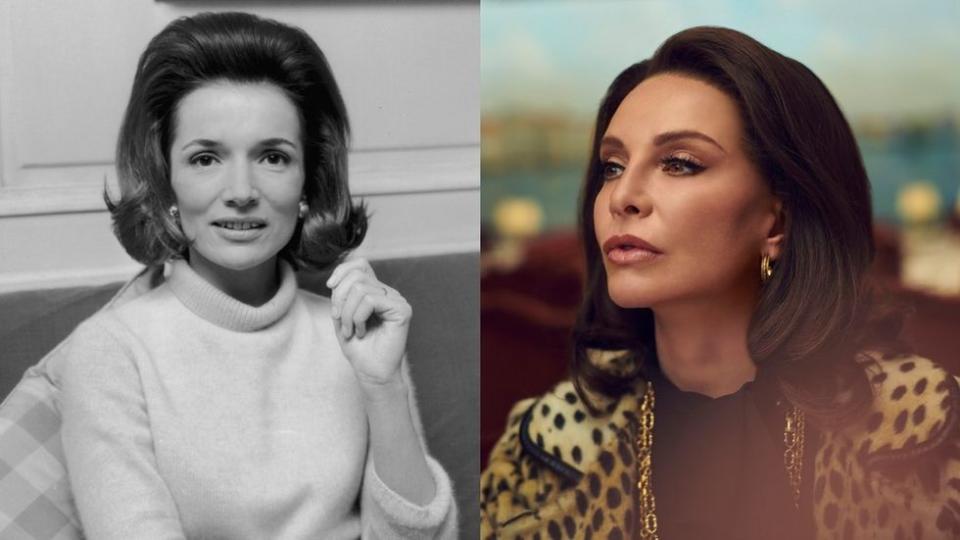 Lee Radziwill; Calista Flockhart