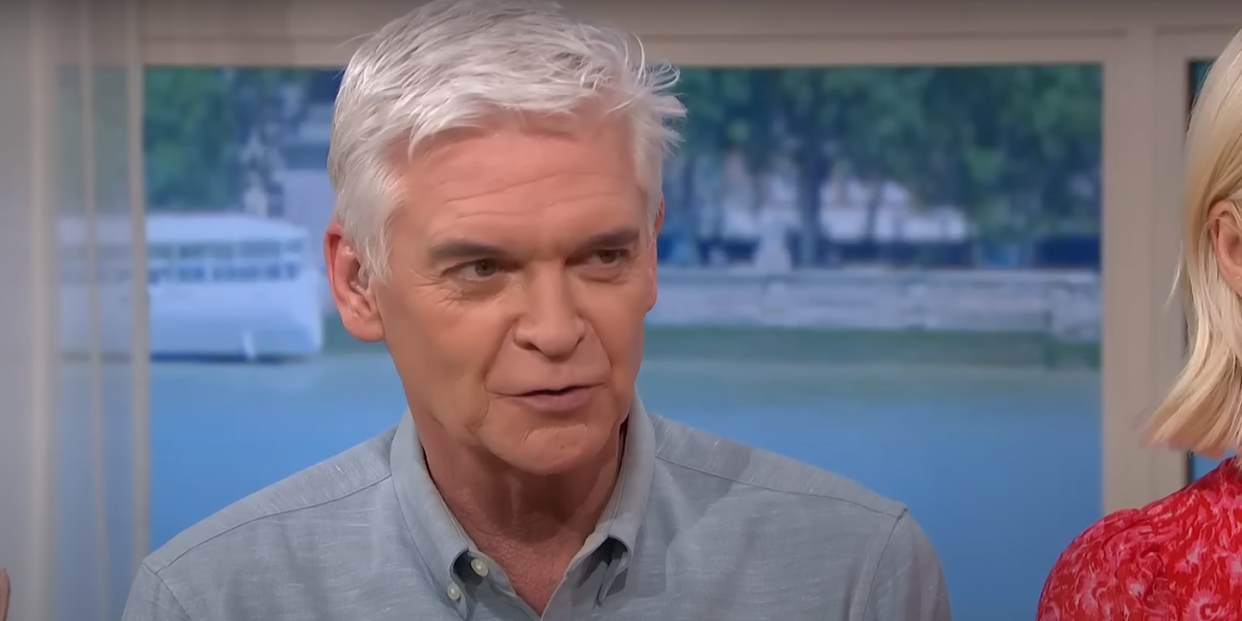 this morning, phillip schofield in may 2023