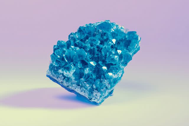 <p>Getty</p> crystal cluster