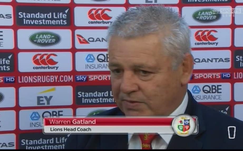 Warren Gatland - Credit: Sky Sports