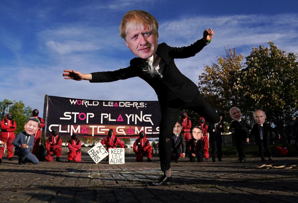 Andrew Nazdin, the director of the Glasgow Actions Team, who organised the event, demanded that more be done to stop climate change, and added that the 