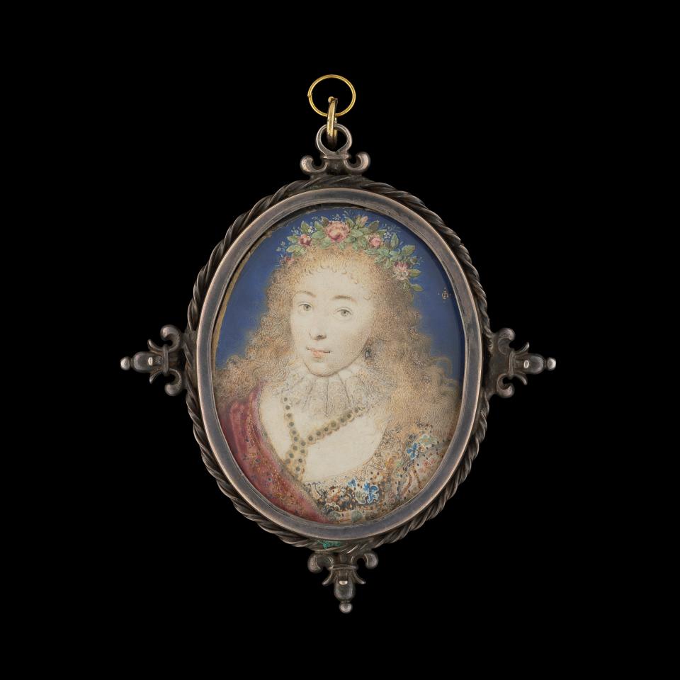 Lady Dorothy Sidney, later Countess of Leicester, née Percy by Isaac Oliver, c. 1615Phillip Mould & Company