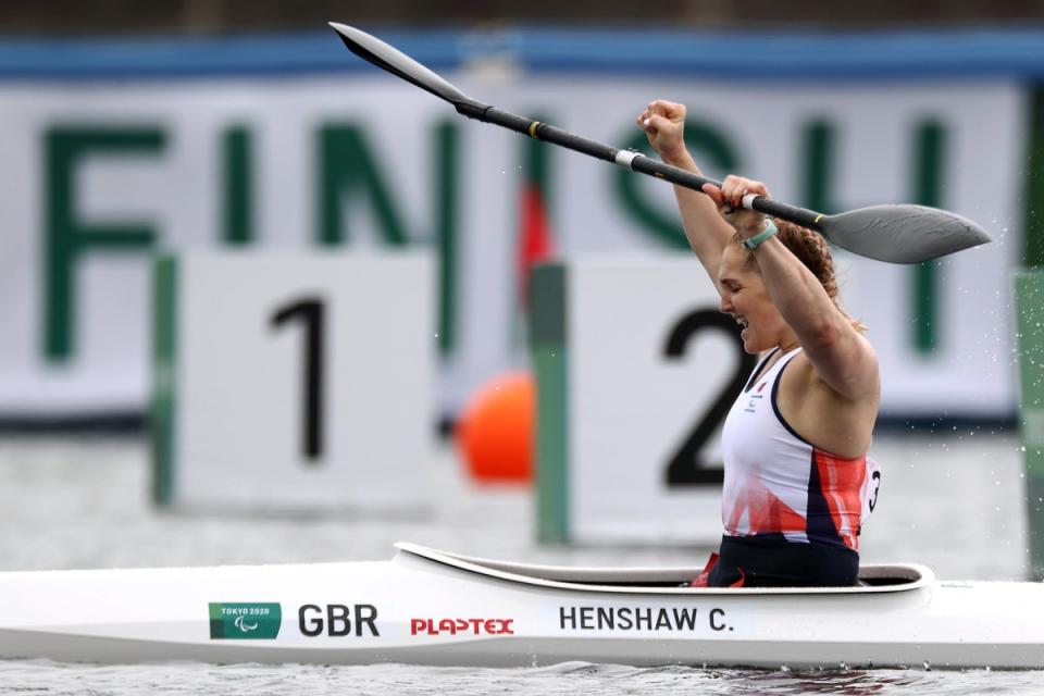 Henshaw fought her way to Paralympic gold in Tokyo (Getty Images)