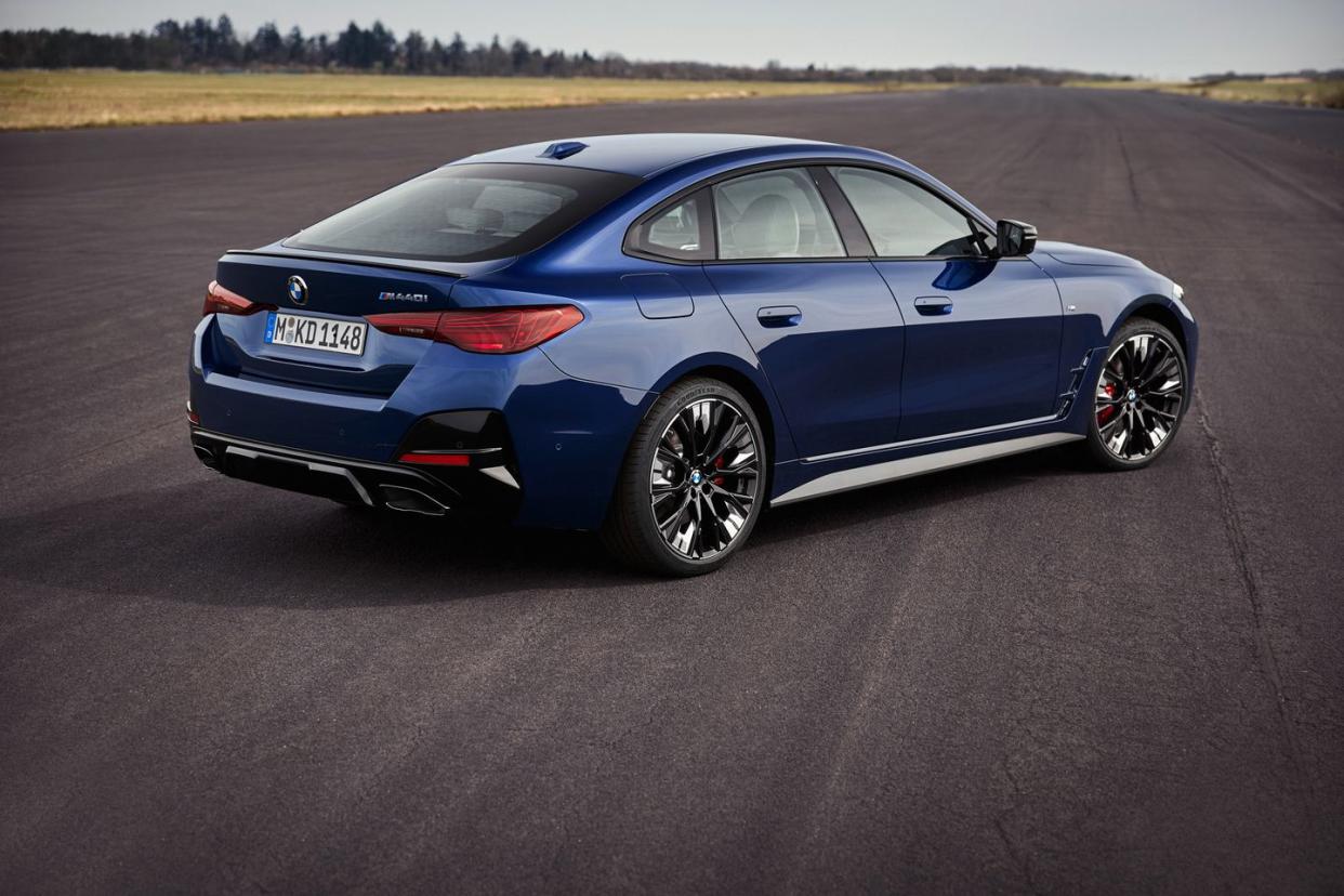 2025 bmw 4series gran coupe rear