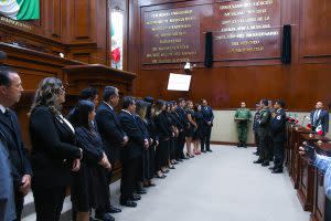 Congreso de Aguascalientes conmemora el bicentenario del Heroico Colegio Militar