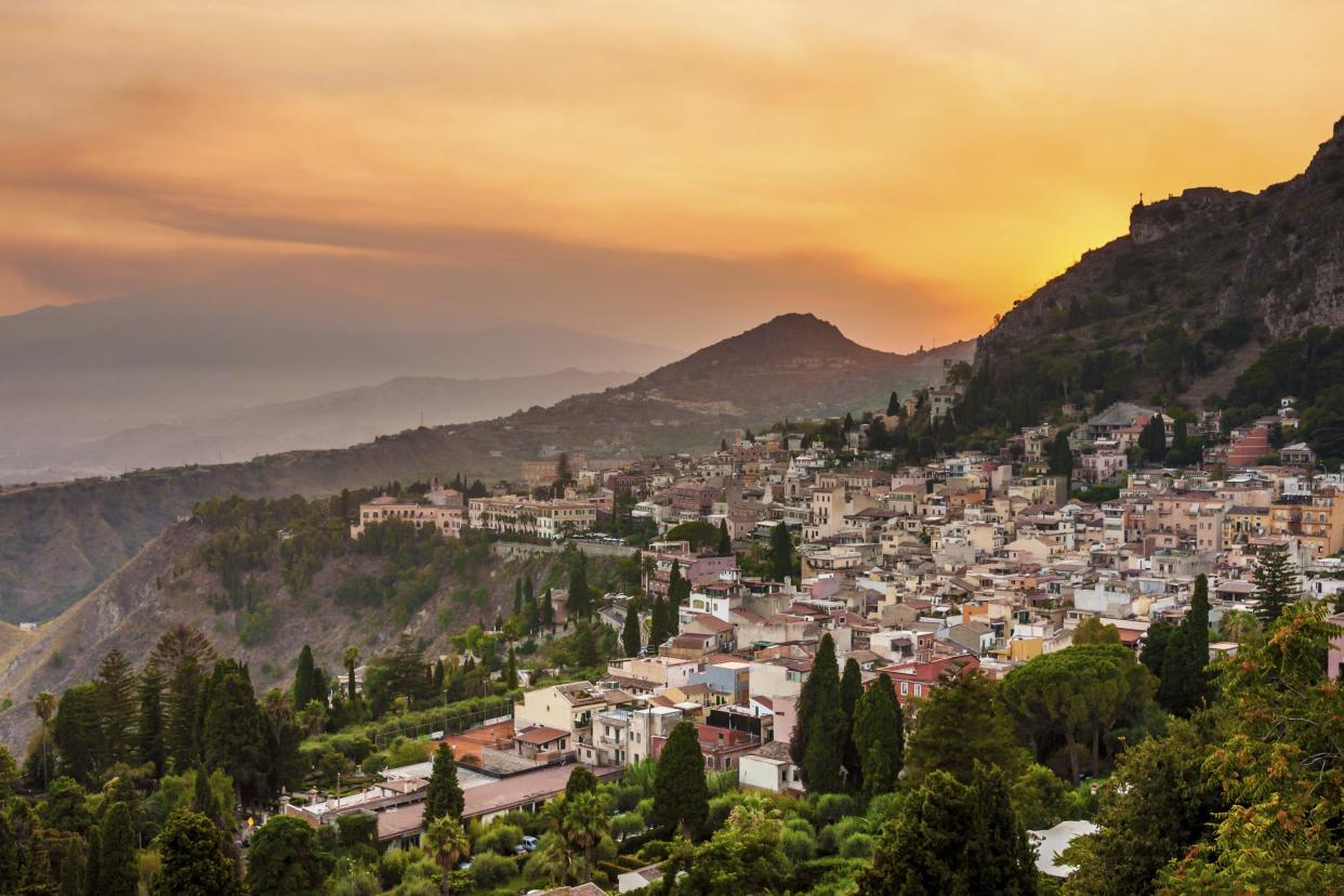 The charming cliff-top town of Taormina in Sicily is compact enough to pack in plenty of sightseeing, activity and romantic diversion. Mike White chose the town as the location for season two of 'White Lotus.' His cast lived at a hotel together for months and fell in love with the area.
