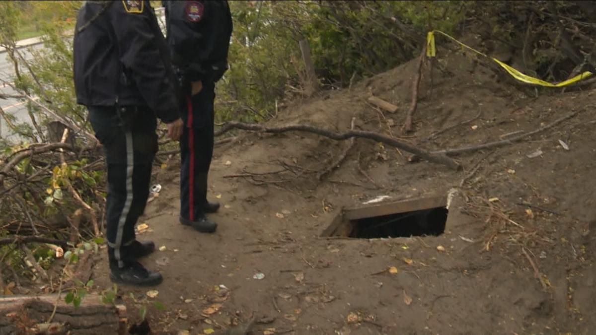 Elaborate homeless encampment discovered by police in Calgary