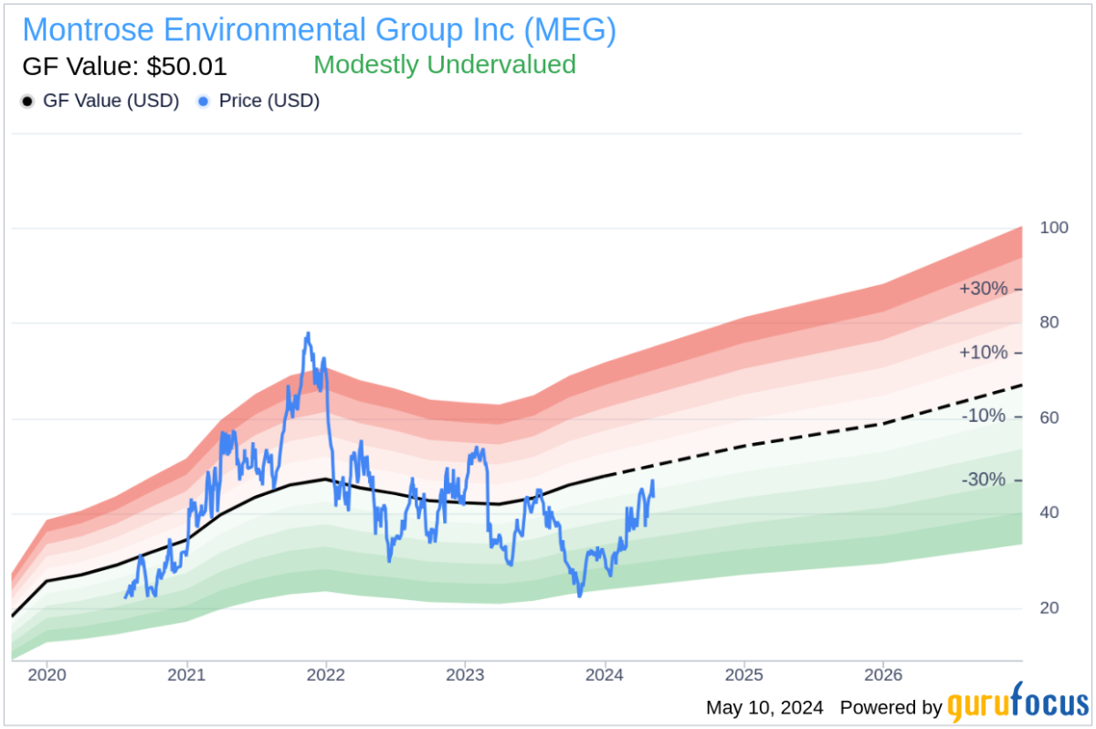 Insider Sale at Montrose Environmental Group Inc (MEG)