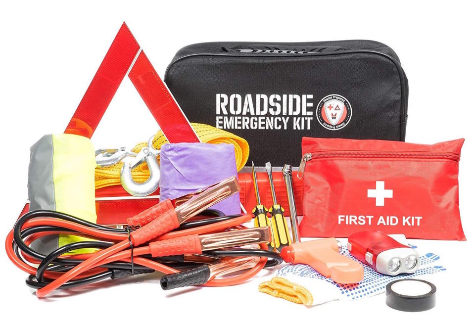 Roadside Assistance Car Emergency Kit (Photo: Walmart)
