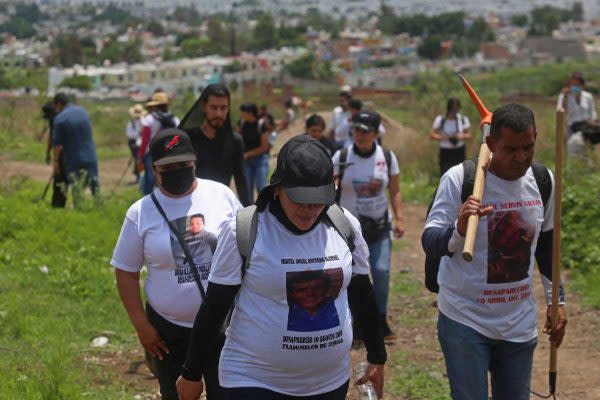 Colectivos de búsqueda de personas desaparecidas en Jalisco