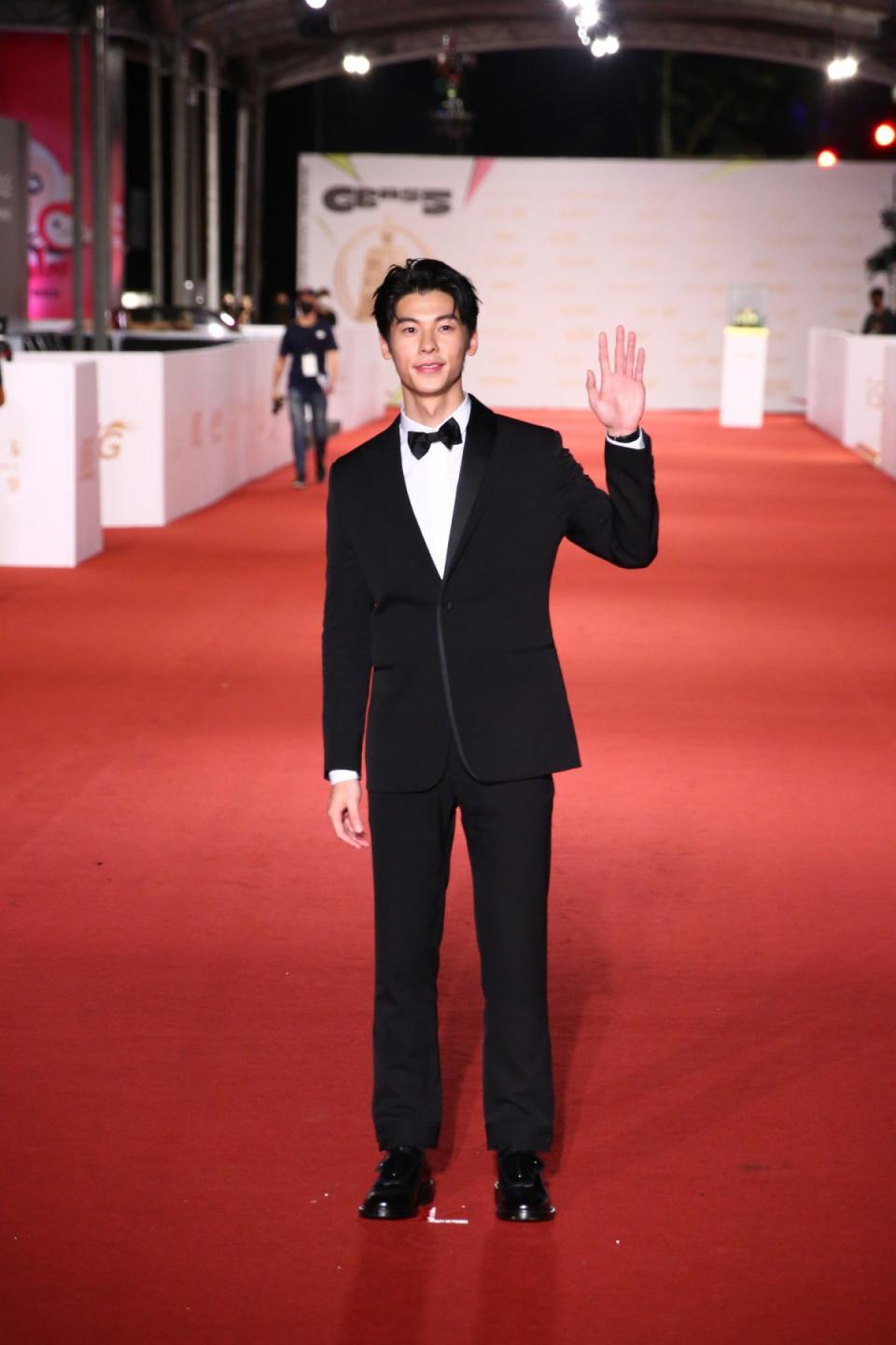 TAIPEI, CHINA - SEPTEMBER 26: Actor Greg Hsu arrives at the red carpet during the 55th Golden Bell Awards on September 26, 2020 in Taipei, Taiwan of China. (Photo by VCG/VCG via Getty Images)