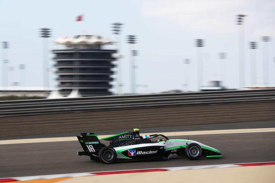 formula 3 testing in bahrain day two max esterson