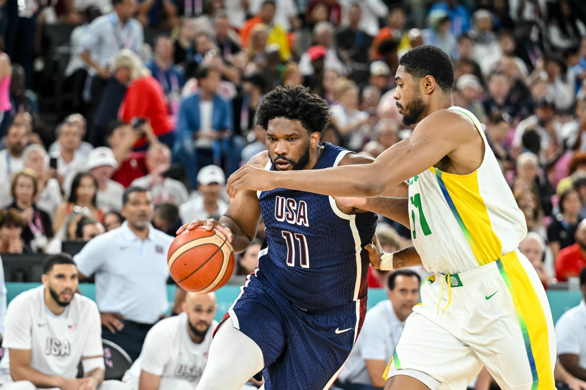 USA vs. Brazil live updates, score: Summer Olympics men’s basketball heads to the quarterfinals