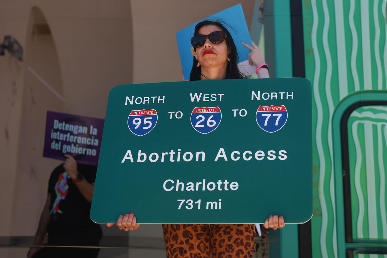 Rally to Stop the Six-Week Abortion Ban Joe Raedle/Getty Images