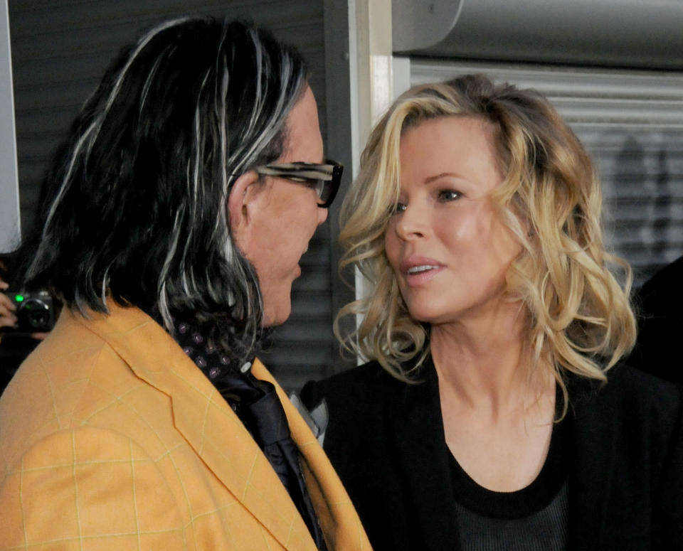 Kim Basinger y Mickey Rourke