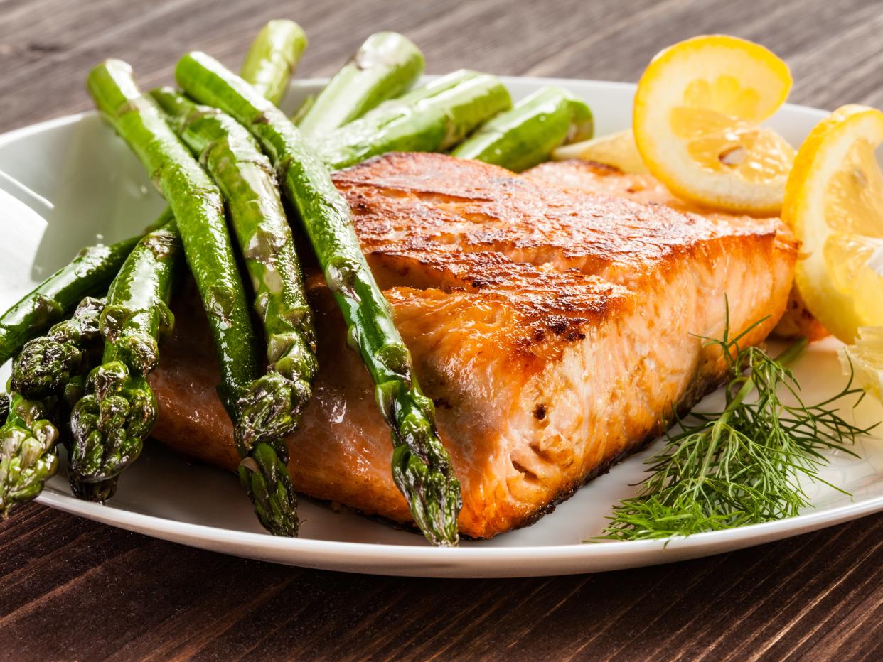 salmon asparagus keto diet