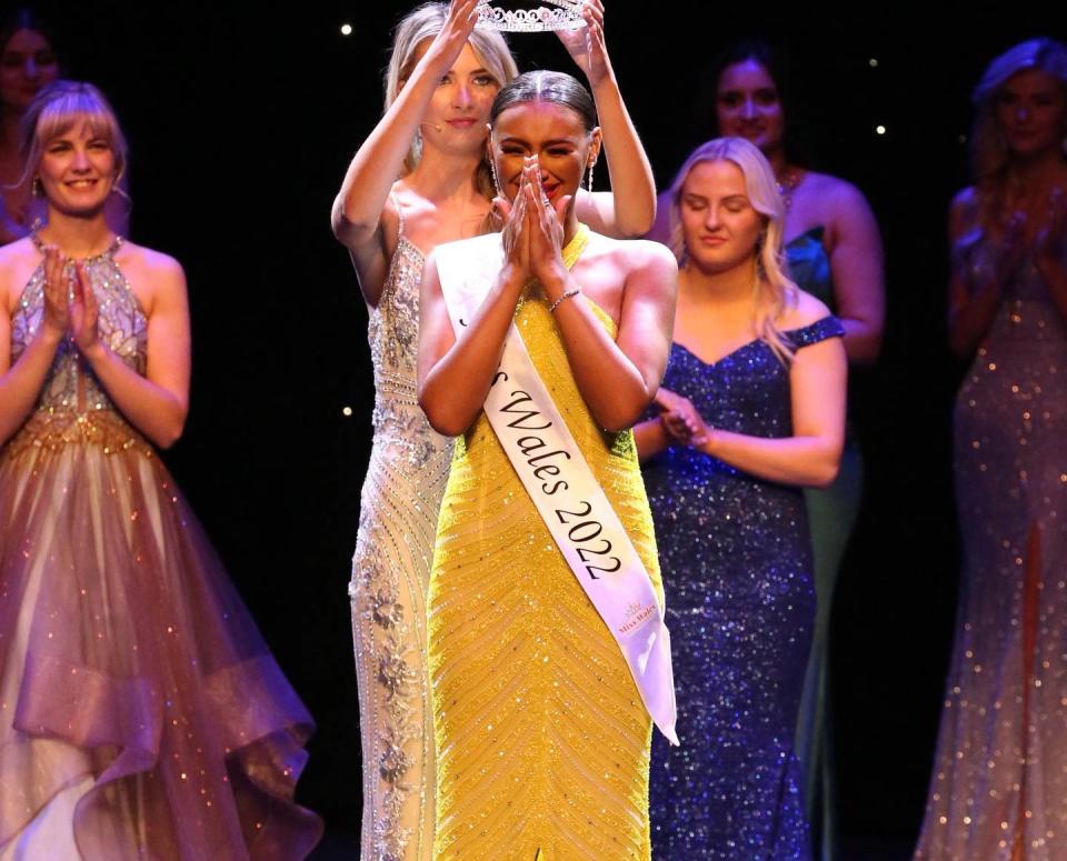 The 21-year-old is due to compete in the Miss World competition in May. (Danielle Latimer) 