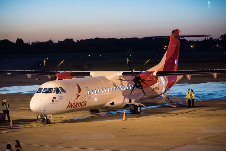 Linea Avianca entre Rosario y Buenos Aires